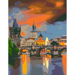 Malování podle čísel Rosa