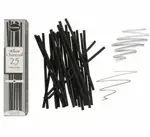 Tužky, uhly, sépie