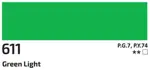 Akrylová barva Rosa Gallery 60 ml –  611 green light