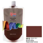 Kvašová barva Rosa – 913 brown deep 200 ml