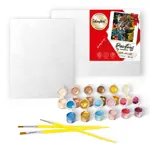 Malování podle čísel – plátno 30×40 cm Květinový koutek 