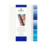 Barevnice se vzorky bavlnek DMC (500 barev) včetně 35 nových barev