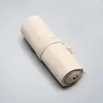 Penál rolovací, textilní přírodní 