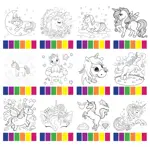 Vodové omalovánky – Jednorožci  