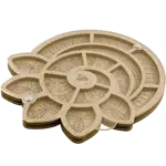 Organizér na korálky s průhledným víčkem FLZB-035