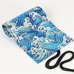 Penál rolovací, textilní Vlna 12 ks 