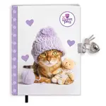 Zápisníček CUTIE se zámkem – menší A5