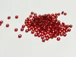 Preciosa rokajl 8/0 – červený se stříbrným průtahem (97070), 10 g