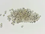 Preciosa rokajl 8/0 – průhledná se stříbrným průtahem (78102), 10 g