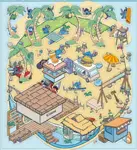 Sada samolepek – Disney Stitch na pláži