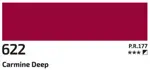 Akrylová barva Rosa Gallery 60 ml –622 carmine deep