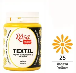 Barva na textil Rosa 80ml  25 Yellow