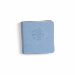 Mini poznámkový bloček „Tichý Oceán“ – 5 × 5 cm Střední modrá