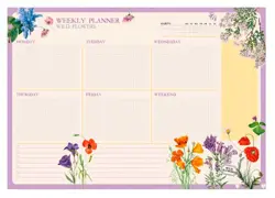 Plánovač A4 BOTANICAL