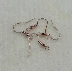 Náušnicový afroháček 20mm rose gold