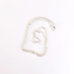 Řetízek stříbřitý 45 cm