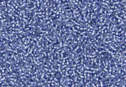 Rokajlové korálky - Round 15/0 : Silver-Lined Lt Sapphire TR-15-33