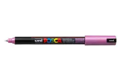 Acrylic marker Uni Posca 0.7mm PC-1MR – M13 metalická růžová