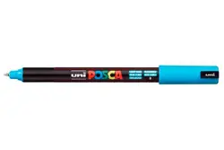 Acrylic marker Uni Posca 0.7mm PC-1MR – 08 světle modrá