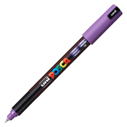 Acrylic marker Uni Posca 0.7mm PC-1MR –  12 fialová