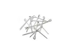 Ketlovací jehla 20mm postříbřená