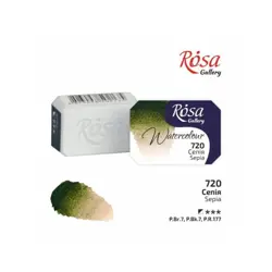 Akvarelová barva Rosa Gallery 2,5 ml – 720 sepia