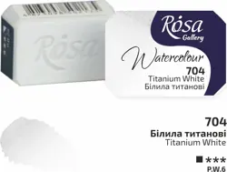 Akvarelová barva Rosa Gallery 2,5 ml –704 titanium white