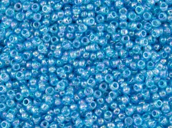 TOHO - Round 11/0 : Transparent-Rainbow Aquamarine TR-11-163