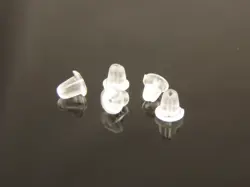 Náušnicová zarážka plast 10 kusu