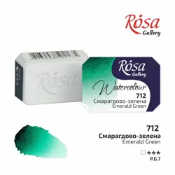 Akvarelová barva Rosa Gallery 2,5 ml –  712 emerald green