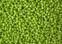 Rokajlové korálky Toho  - Round 15/0 : Opaque Sour Apple TR-15-44