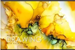 Sketchbook WALL A4 gold