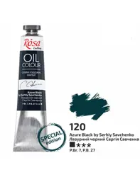 Olejová barva Rosa Gallery 45 ml – 120 azure black