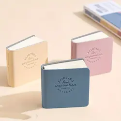 Mini zápisník 5*5cm ivory