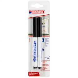 Fixy na bílou tabuli Edding černe