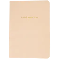 Poznámkový blok A5 96 listů Béžová Inspire