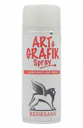 Matný akrylový lak ve spreji Renesans 400ml