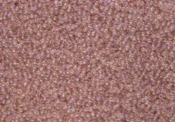 Rokajlové korálky Toho  - Round 15/0 : Transparent-Rainbow Rosaline TR-15-169