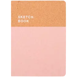 Skicář B5 40 listů pink