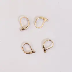 Ocelové náušnicové zapínání uzavřené - dámský patent barva světlo zlata růžova