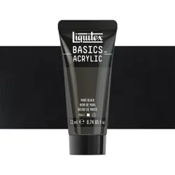 Akrylová barva Liquitex Basics 22 ml –   276 mars black