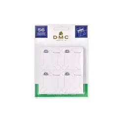 Papírové namotávky na bavlnky DMC (56 ks)