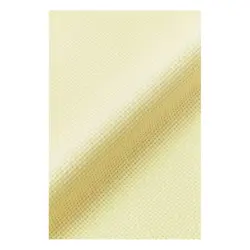 Vyšívací látka Aida 14 ct DMC 100% bavlna stočená v tubusu žlutá vanilková, 38.1 x 45.7 cm