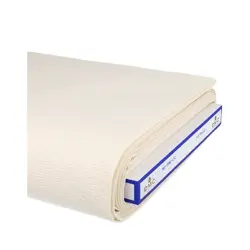 Vyšívací látka Kanava Aida 14 ct DMC – 100% bavlna, béžová (50 × 110 cm)