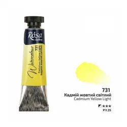 Akvarelová barva Rosa Gallery 10 ml –  731 Cadmium Yellow Light