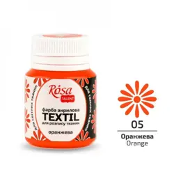Barva na textil Rosa 20ml 5 Orange