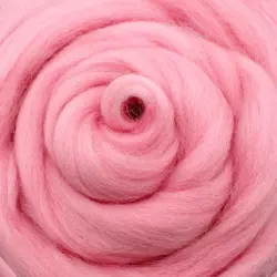 Ovčí vlna barevná 100 g  – růžová 7