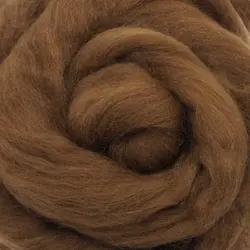 Ovčí vlna barevná 100g – hnědá 27