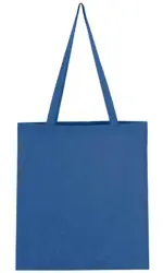 Bavlněná taška s dlouhým uchem královská modrá / royal 38x42cm