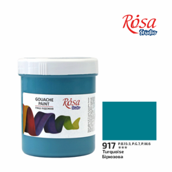 Kvašová barva Rosa 917 turquoise 100ml